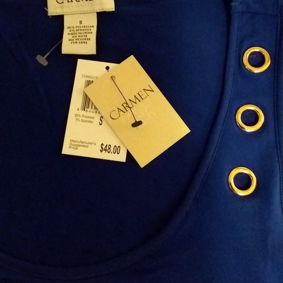 Carmen Royal Blue Shell NWT - Picture 4 of 4